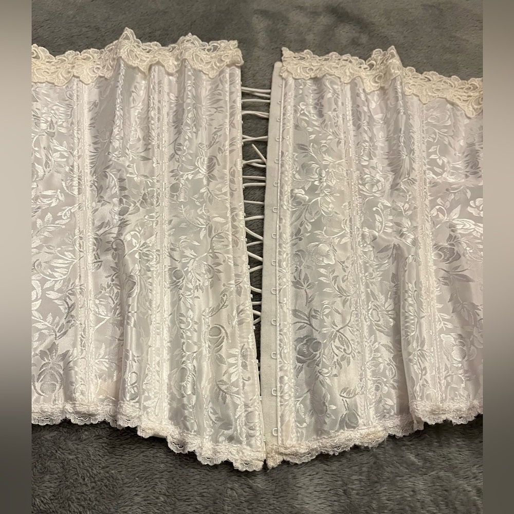 Elegant White Corset